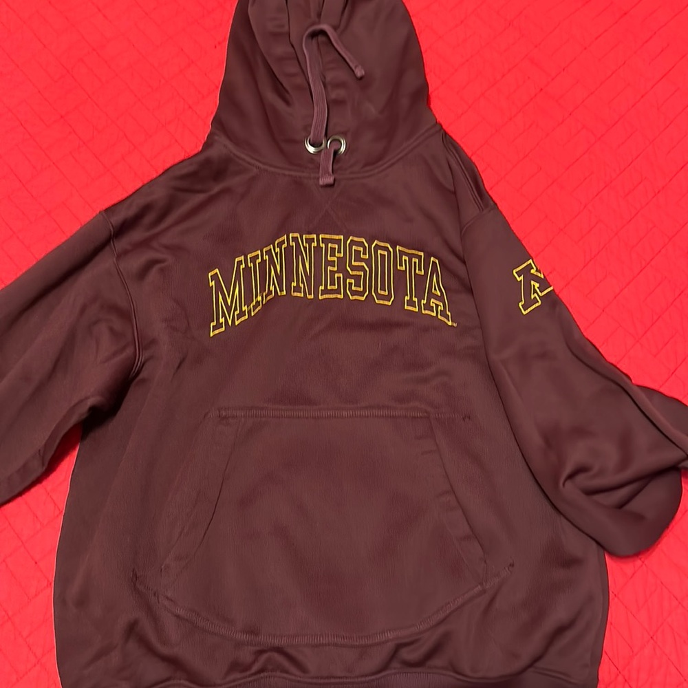 University Of Minnesota Golden Gophers Hoodie Jansport Medium